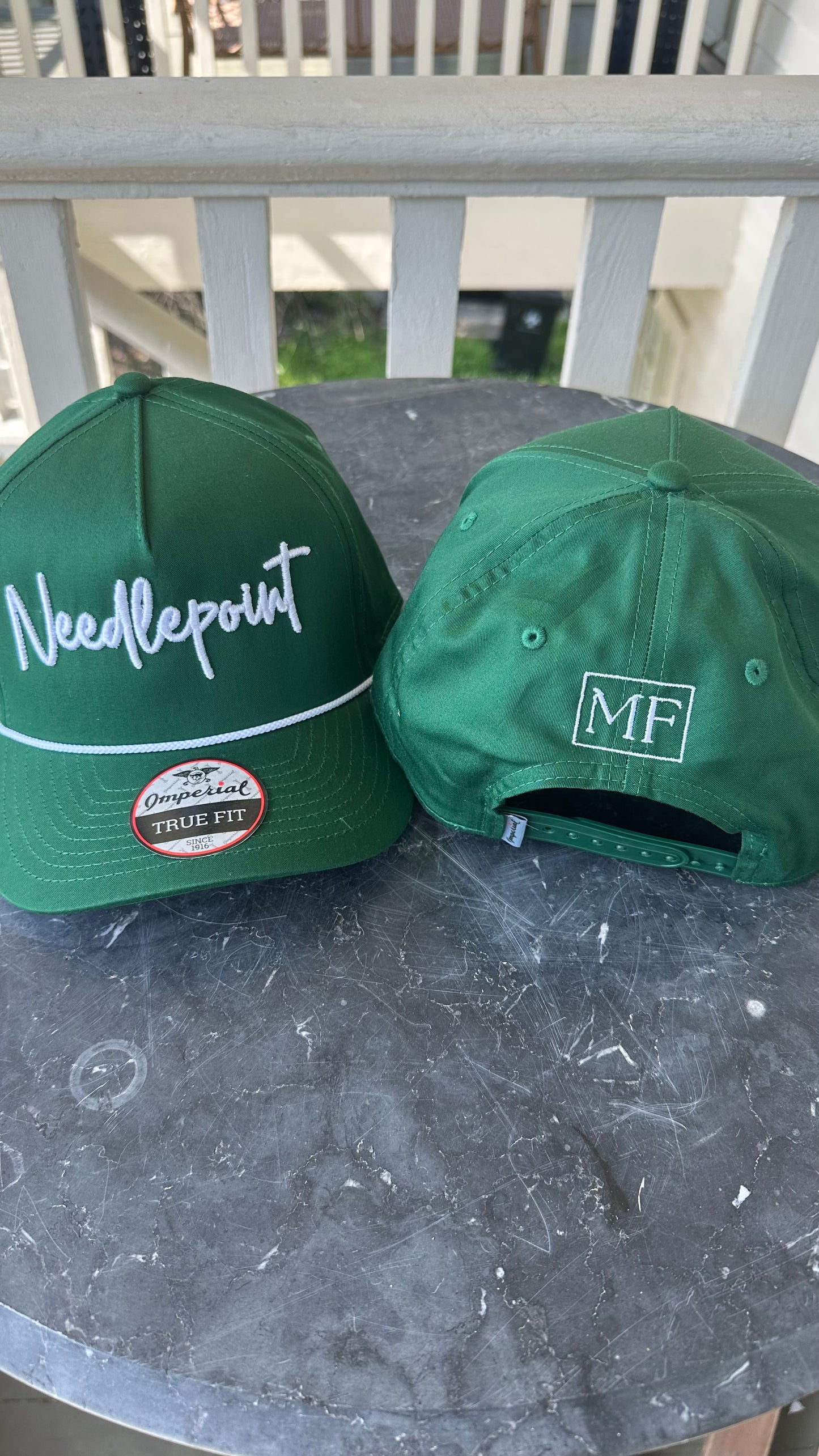 Puffy Embroidery Hat