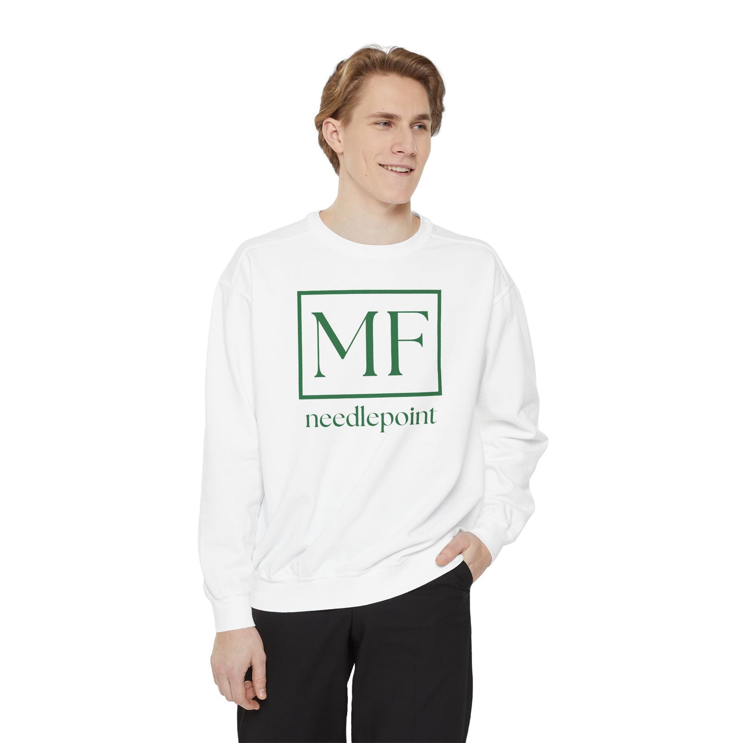 MF Needlepoint Comfort Color Crewneck