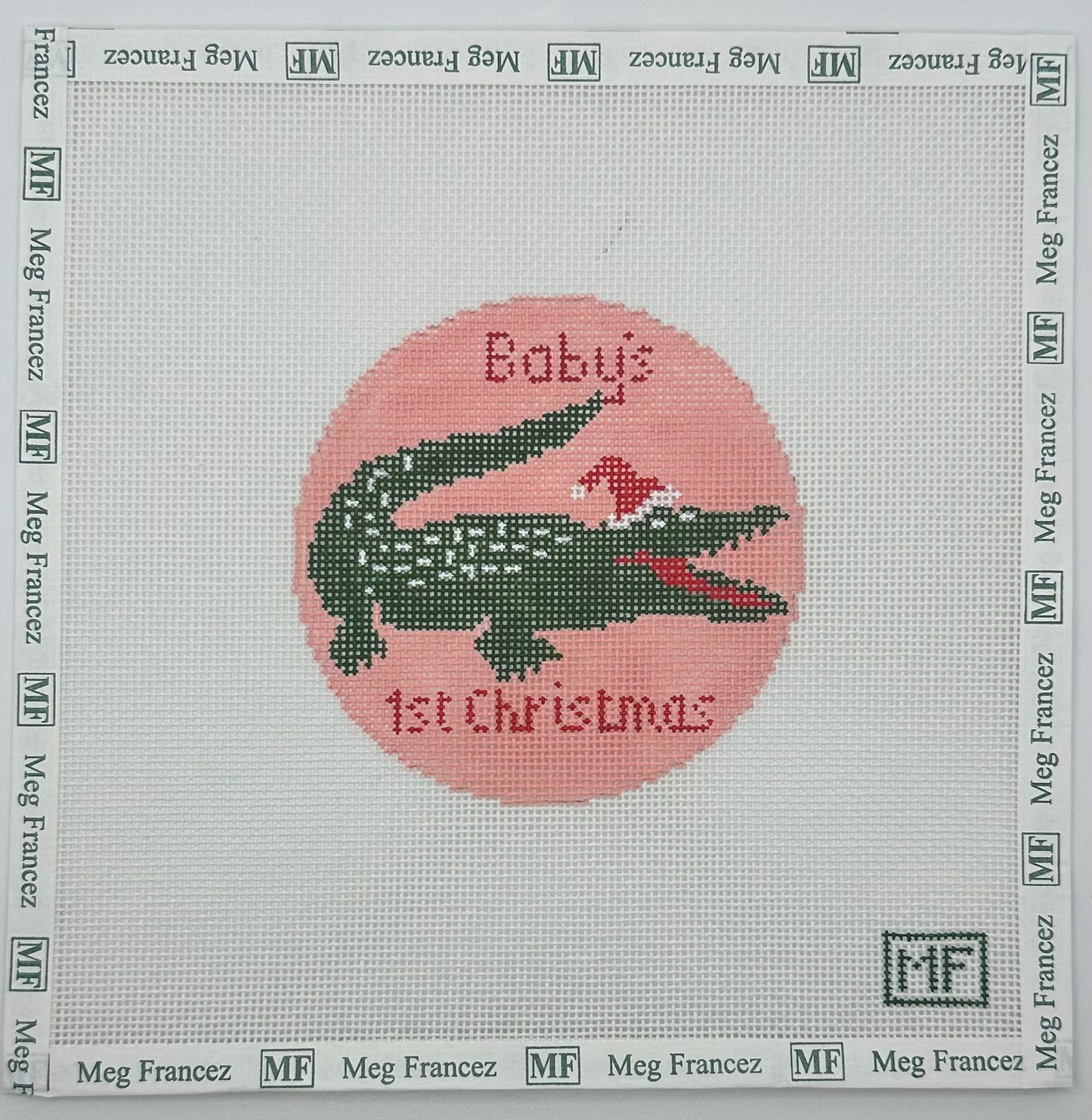 Alligator Baby’s First Christmas - Pink - Wholesale