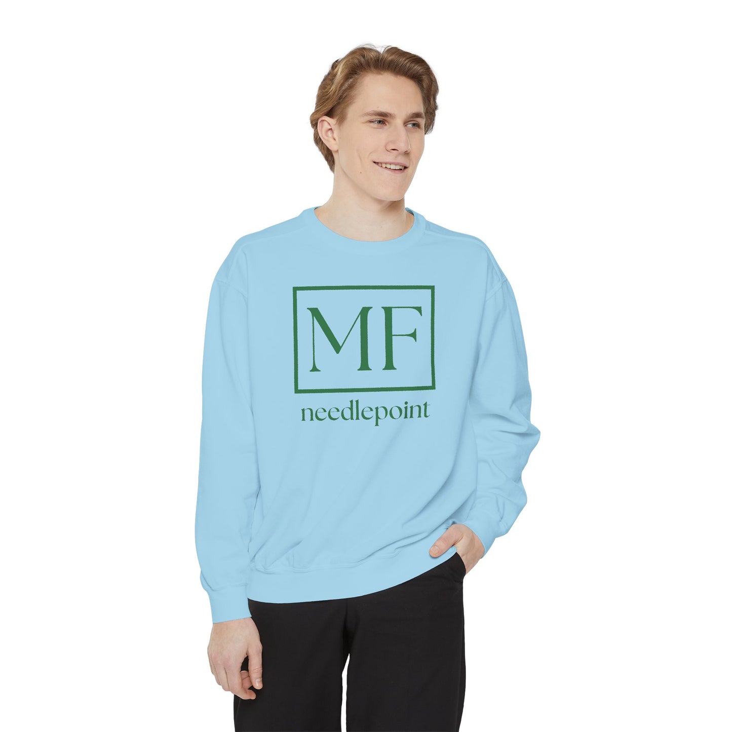 MF Needlepoint Comfort Color Crewneck