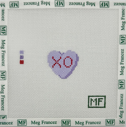 Lavender Heart Mini