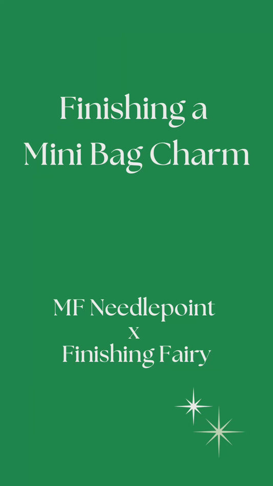 Mini Bag Charm Self Finishing Tutorial